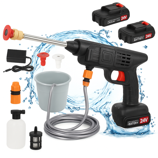 HIDROLAVADORA INALAMBRICA DE ALTA PRESION CON DOS BATERIAS +