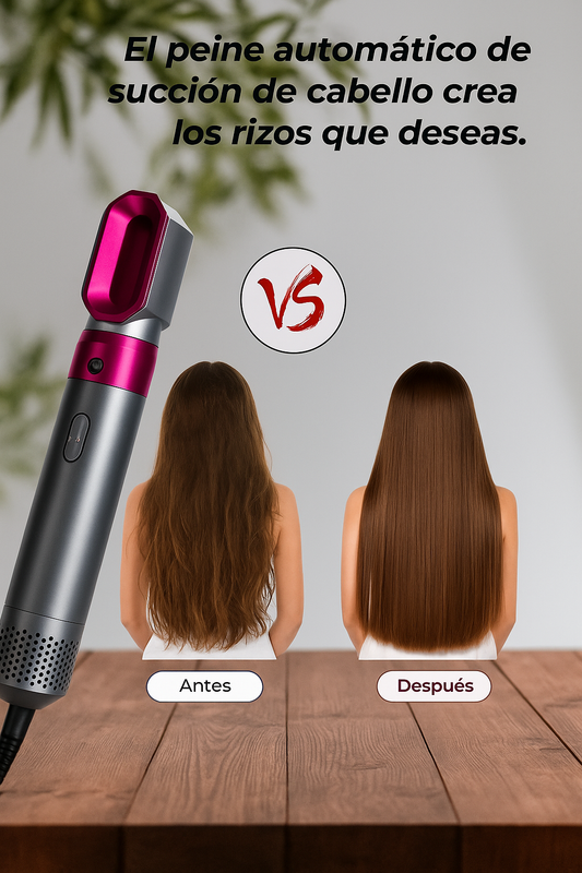 SOFTHAIR ™Cepillo secador 5 en 1 “El secreto para un cabello brillante y con volumen en un solo paso”