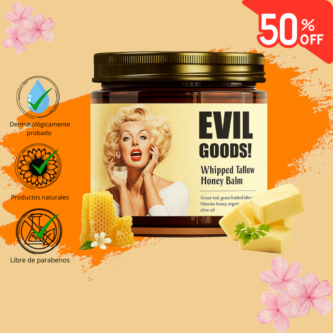 Evil Goods – Piel Fuerte, Hidratada y Protegida con Ingredientes 100% Naturales