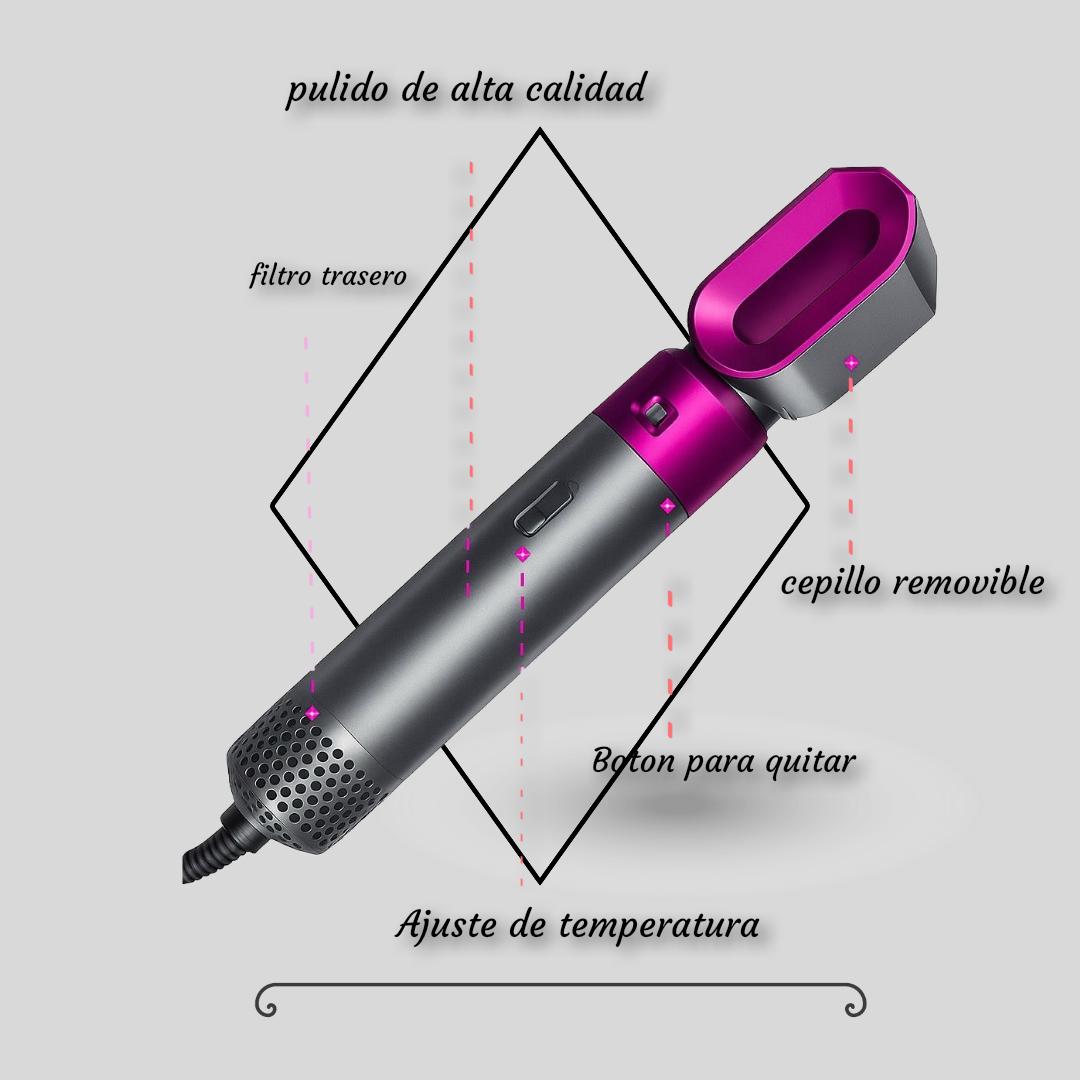 SOFTHAIR ™Cepillo secador 5 en 1 “El secreto para un cabello brillante y con volumen en un solo paso”