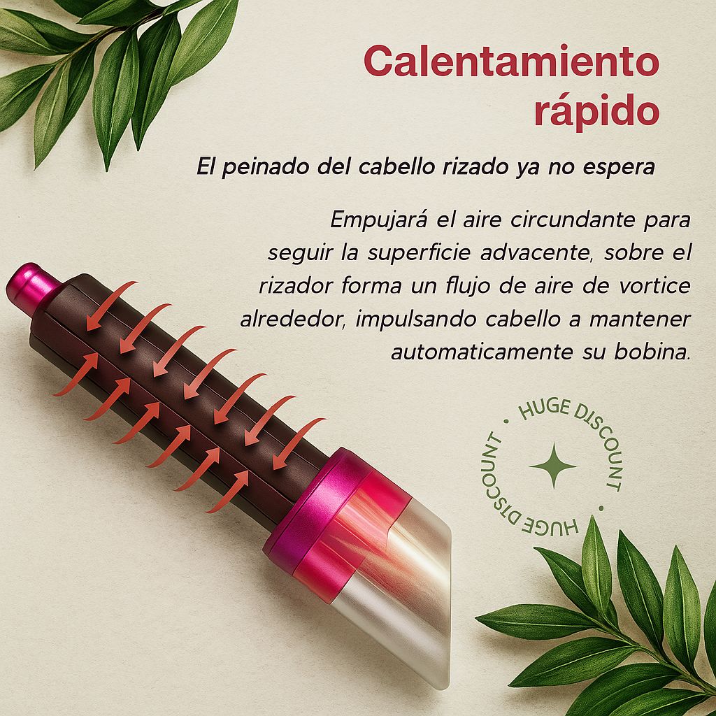 SOFTHAIR ™Cepillo secador 5 en 1 “El secreto para un cabello brillante y con volumen en un solo paso”